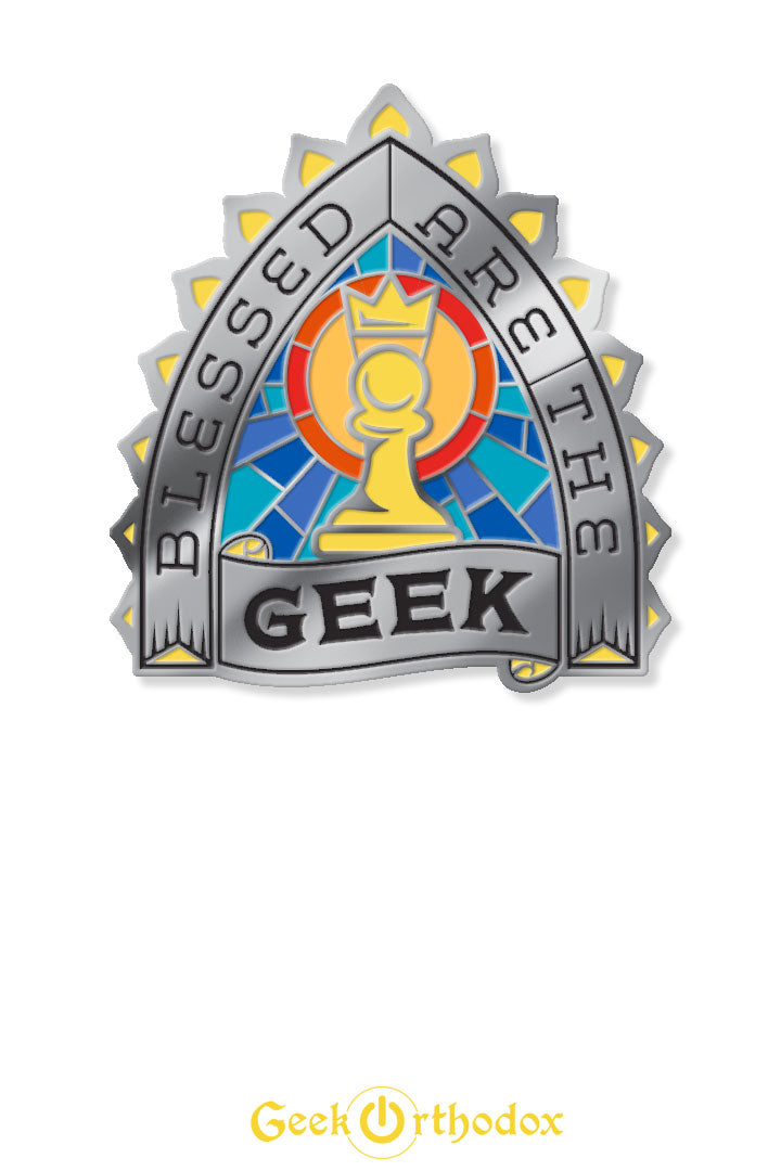 Blessed are the Geek - Enamel Pin